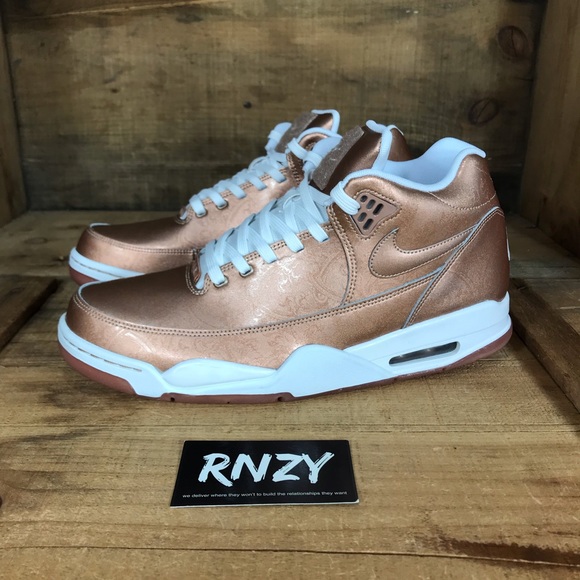 NEW Nike Air Flight Squad Bronze - Picture 3 of 8